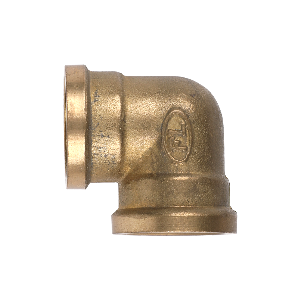 Brass Pipe Fitting, Forged 90° Female Elbow