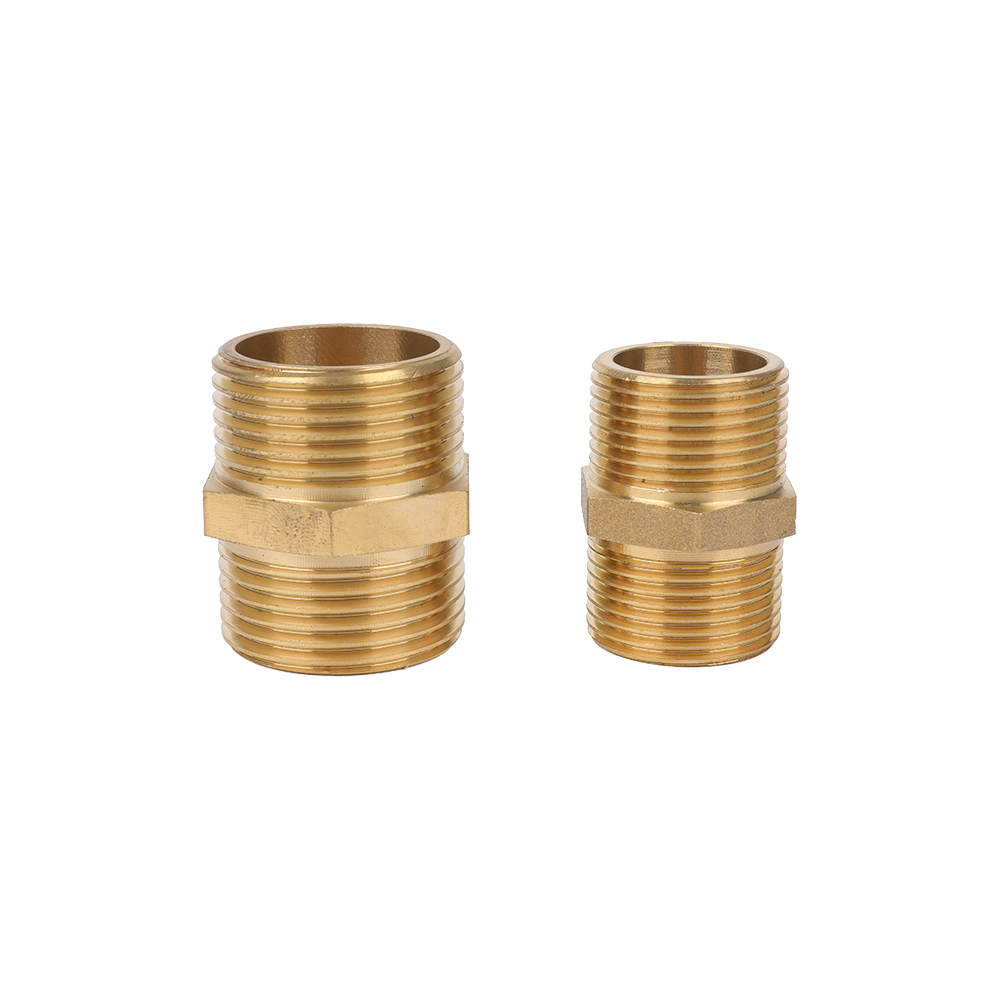 Brass Male Nipple, Male Hexagonal Fittings, Male Pipe Adapters 